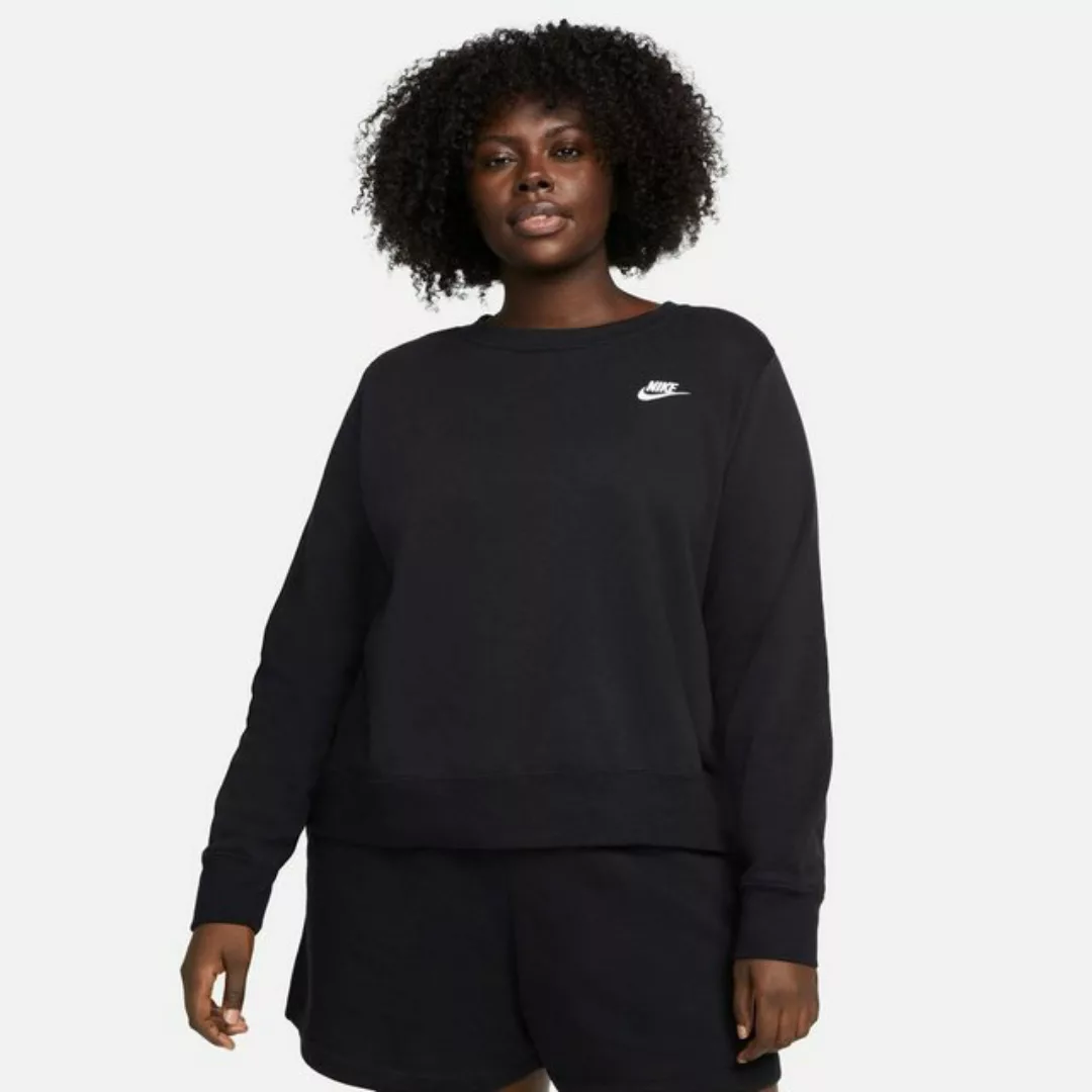 Nike Sportswear Sweatshirt CLUB FLEECE WOMEN'S CREW-NECK SWEATSHIRT (PLUS S günstig online kaufen