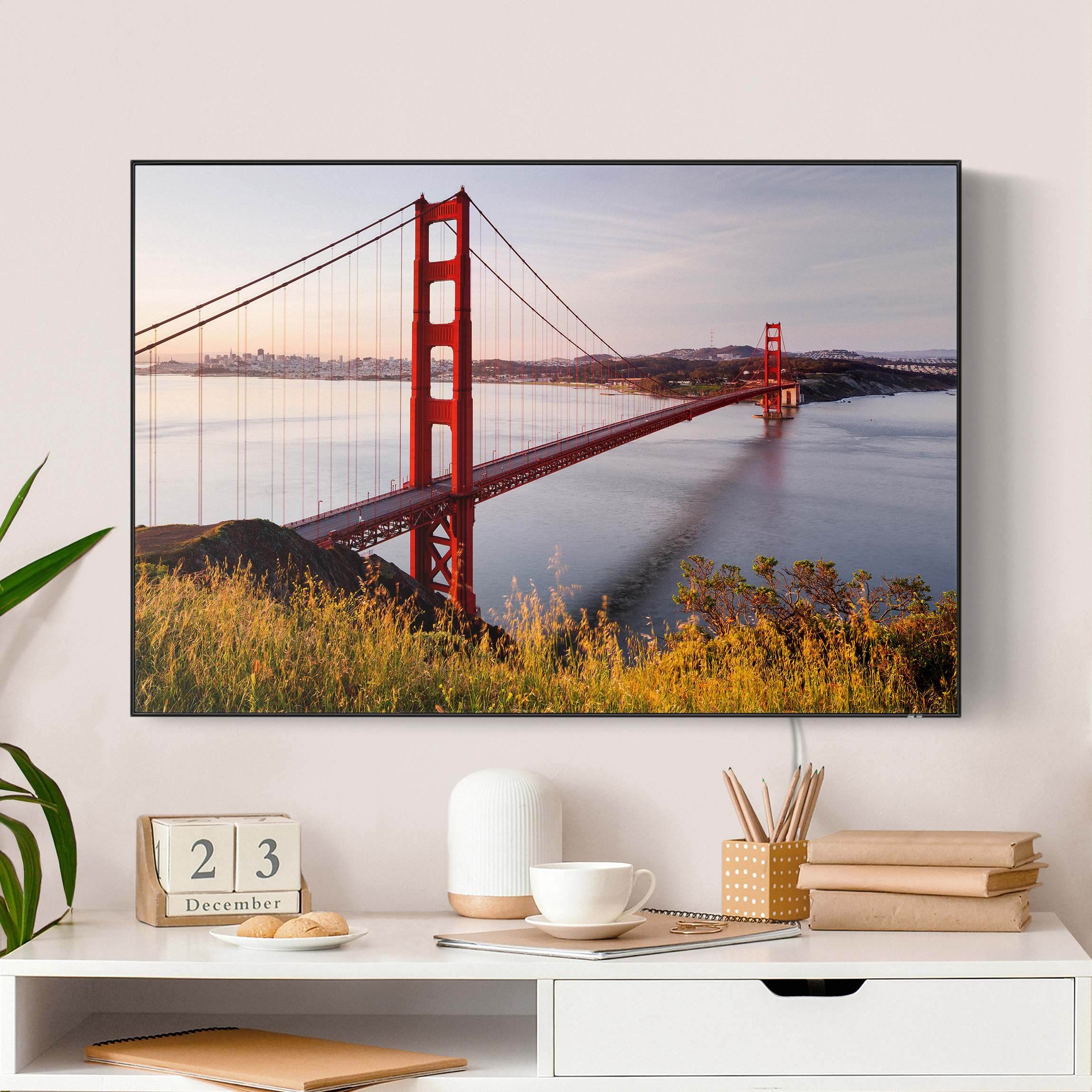 LED-Wechselbild Golden Gate Bridge in San Francisco günstig online kaufen