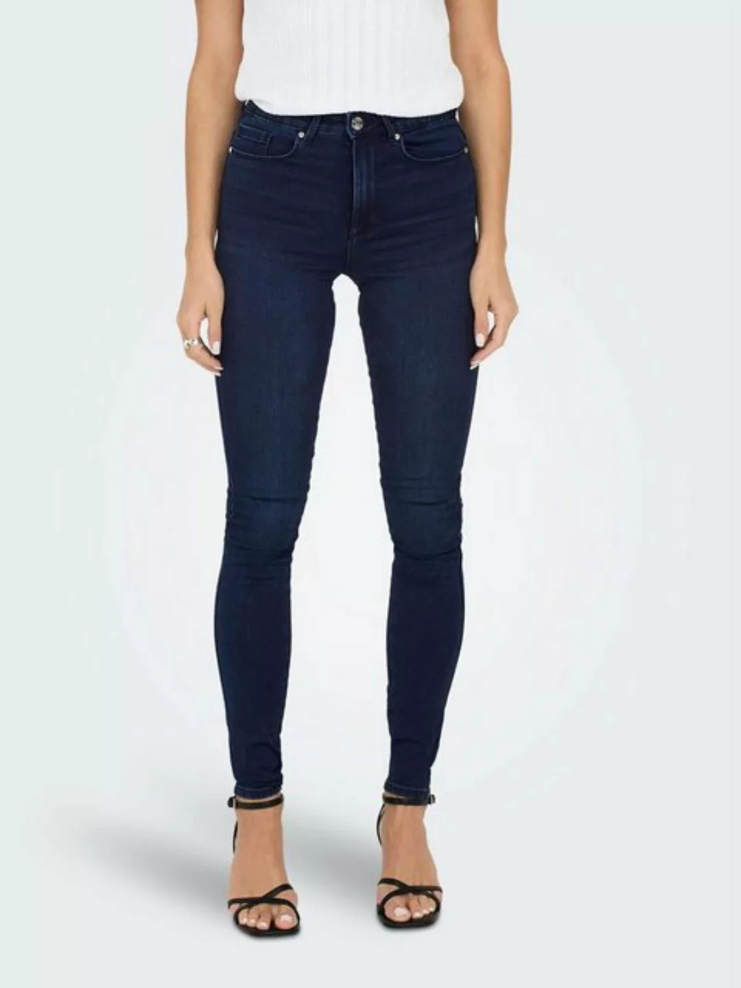 ONLY High-waist-Jeans ONLROYAL HW SKINNY PIM DNM EXT günstig online kaufen