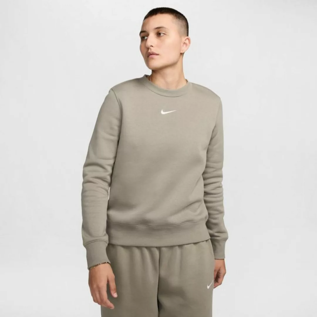 Nike T-Shirt W NSW PHNX FLC STD CREW LIGHT ARMY/SAIL günstig online kaufen