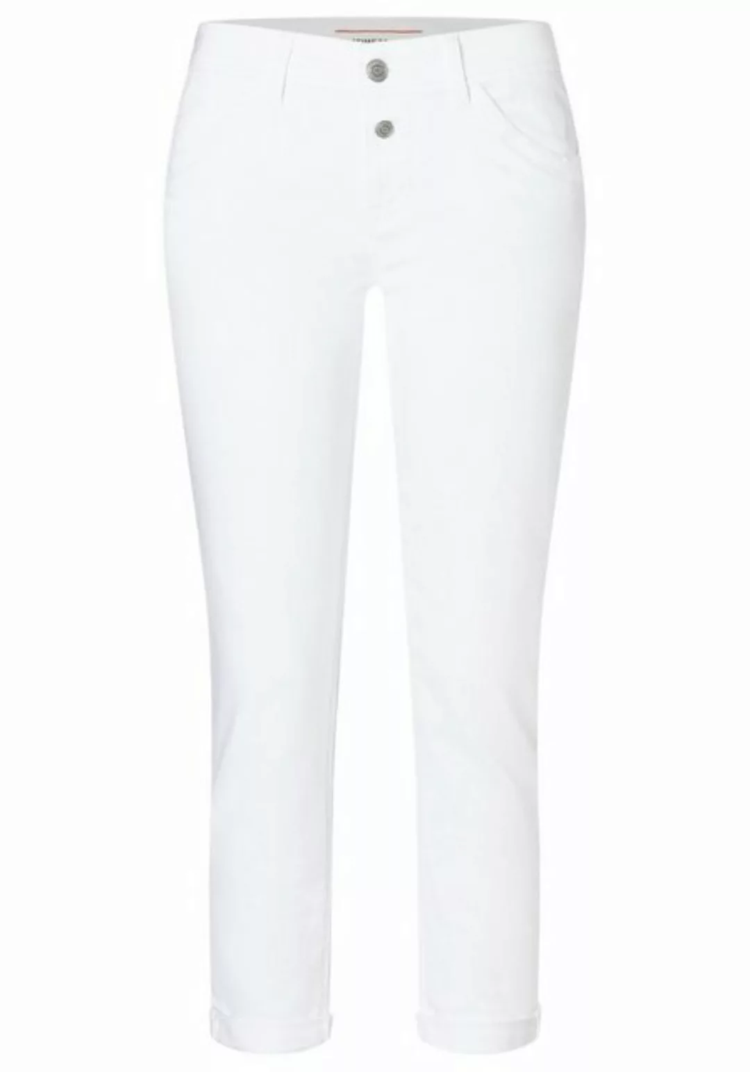 TIMEZONE 7/8 Damen Jeans SLIM NALITZ 7/8 - Slim Fit - Weiß - White günstig online kaufen