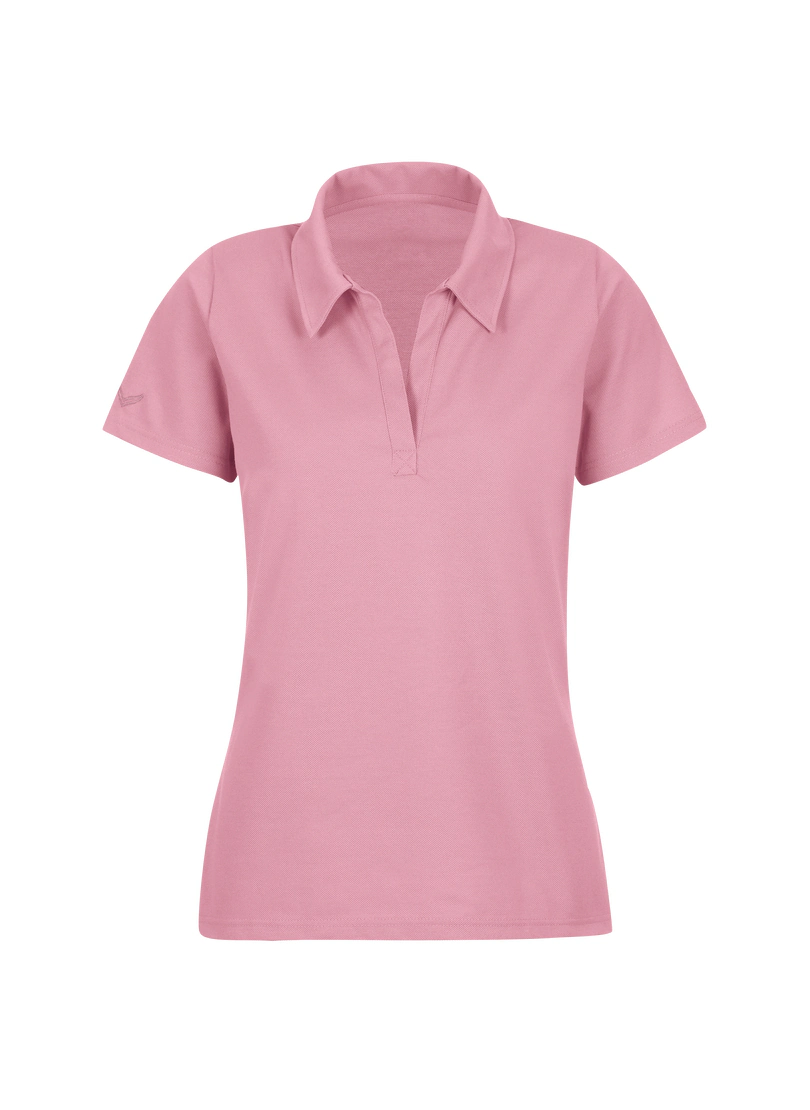 Trigema Poloshirt "TRIGEMA Poloshirt ohne Knopfleiste" günstig online kaufen