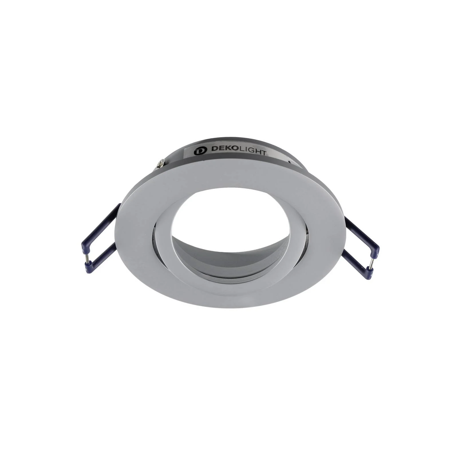 Deckeneinbauleuchte Samsola, aluminiumfarben, Ø 8 cm, Metall günstig online kaufen