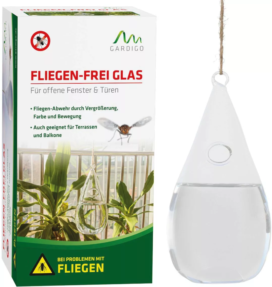Gardigo Fliegenvertreiber-Glas "Fliegen-Frei" günstig online kaufen