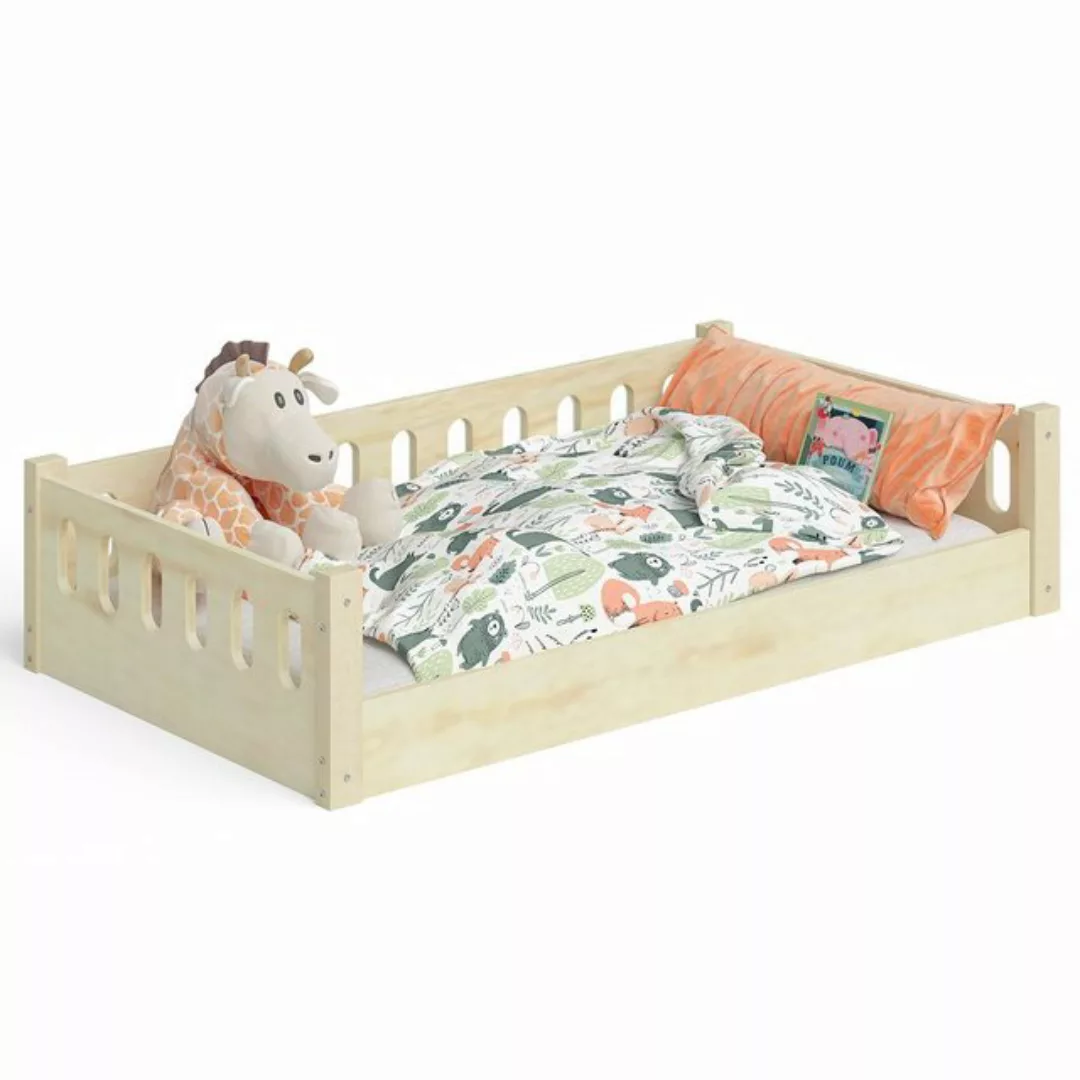 Bellabino Kinderbett Miera (Bodenbett 80x160 cm, inkl. Rolllattenrost), mit günstig online kaufen