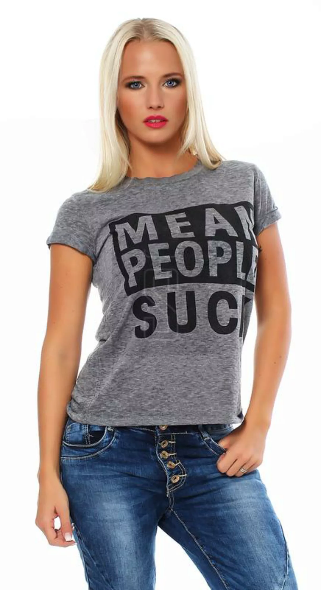 Local Celebrity Damen T-Shirt MEAN PEOPLE günstig online kaufen