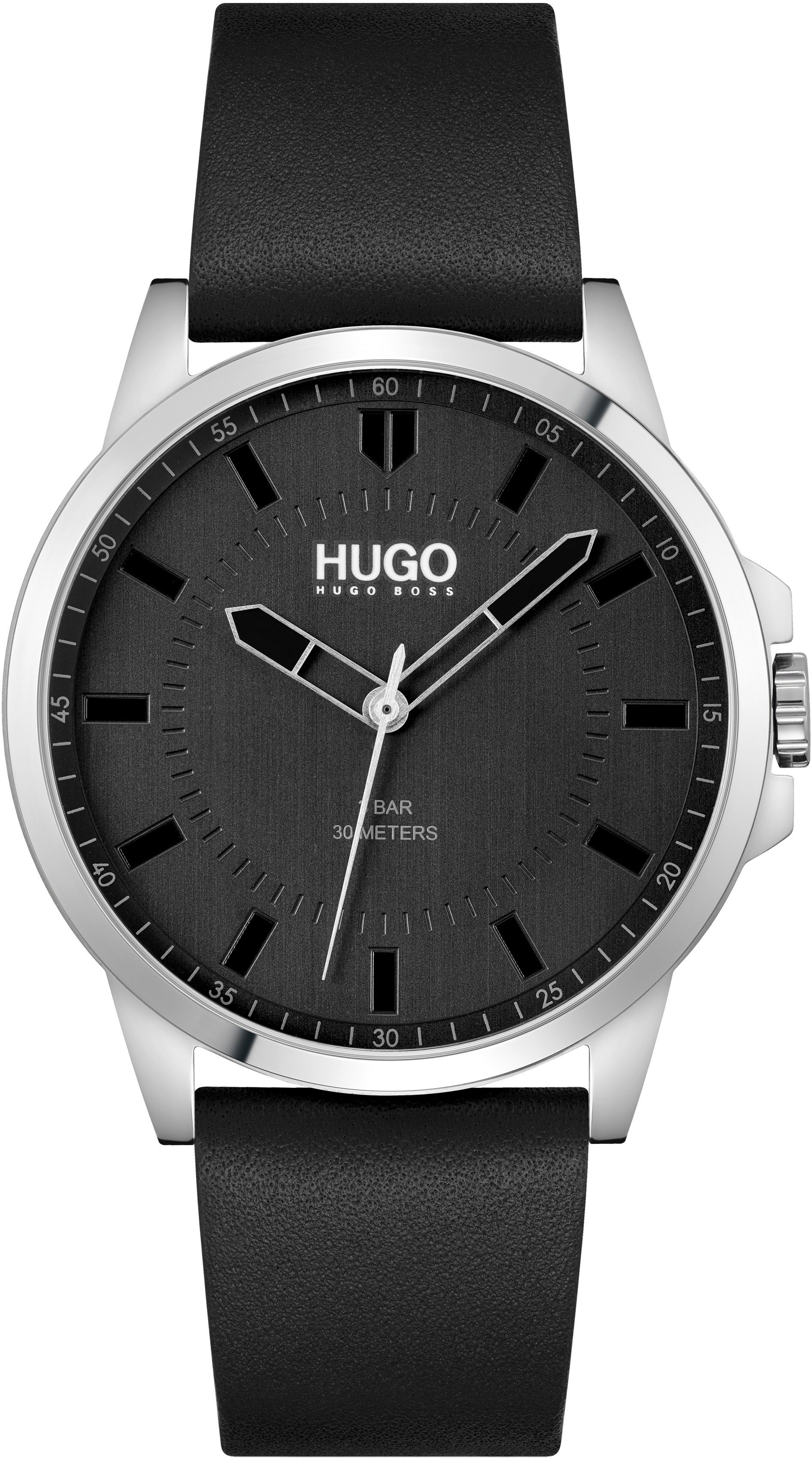HUGO Quarzuhr #FIRST 1530188, Armbanduhr, Herrenuhr, günstig online kaufen