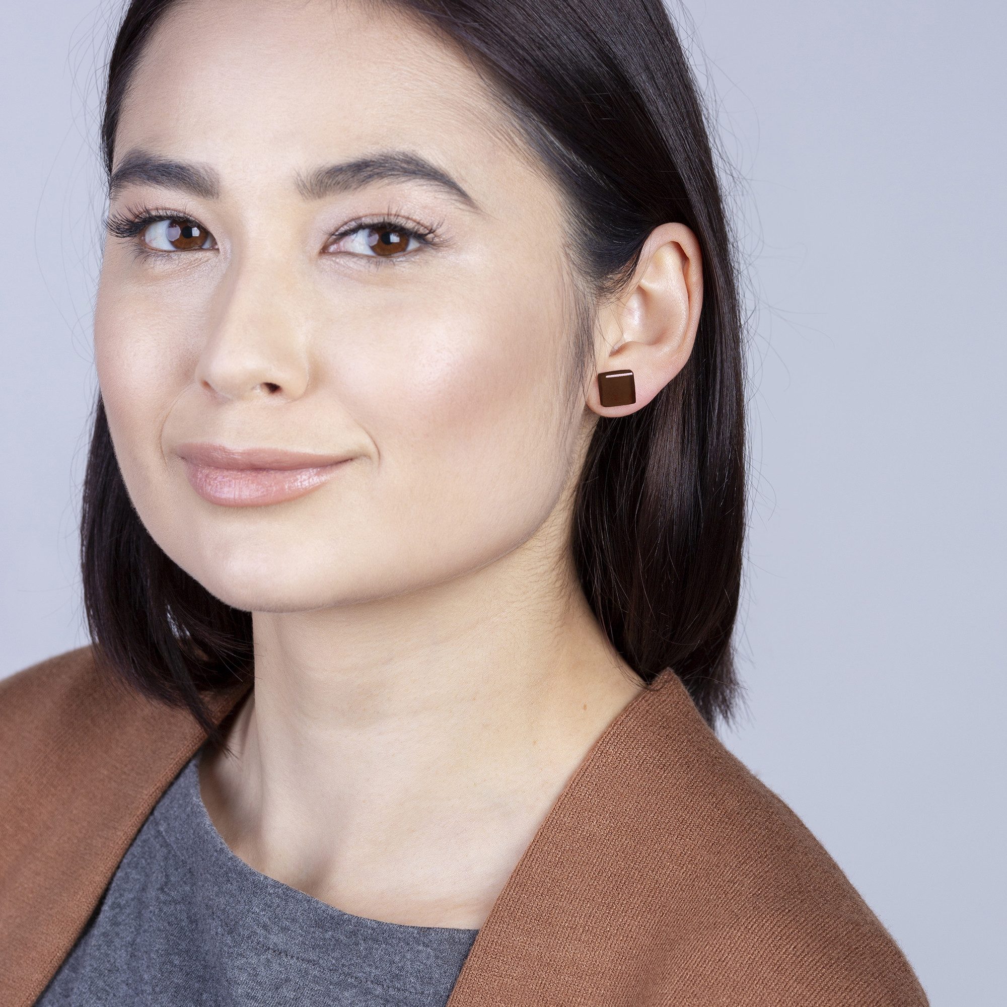 ALEXASCHA Paar Ohrstecker Kleine quadratische Stecker günstig online kaufen