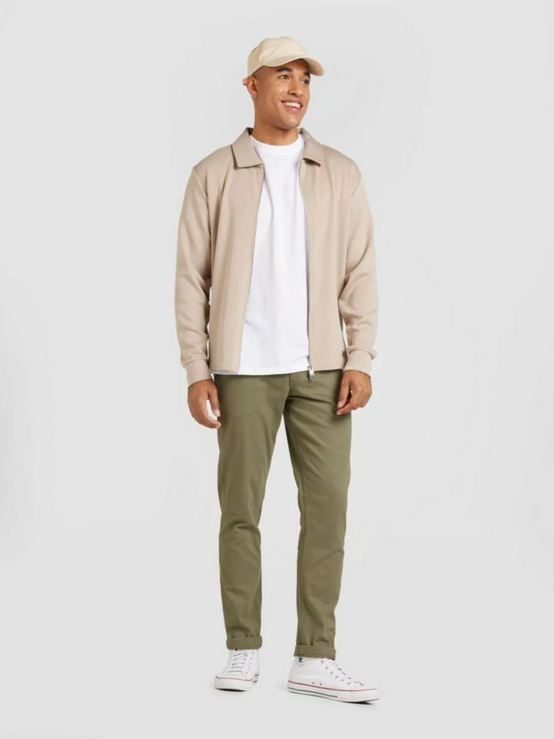 SELECTED HOMME Sweatjacke SLHManuel (1-tlg) Plain/ohne Details günstig online kaufen