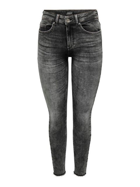 ONLY Skinny-fit-Jeans "ONLBLUSH MID SK ANKLE RW DNM DOT245 NOOS" günstig online kaufen