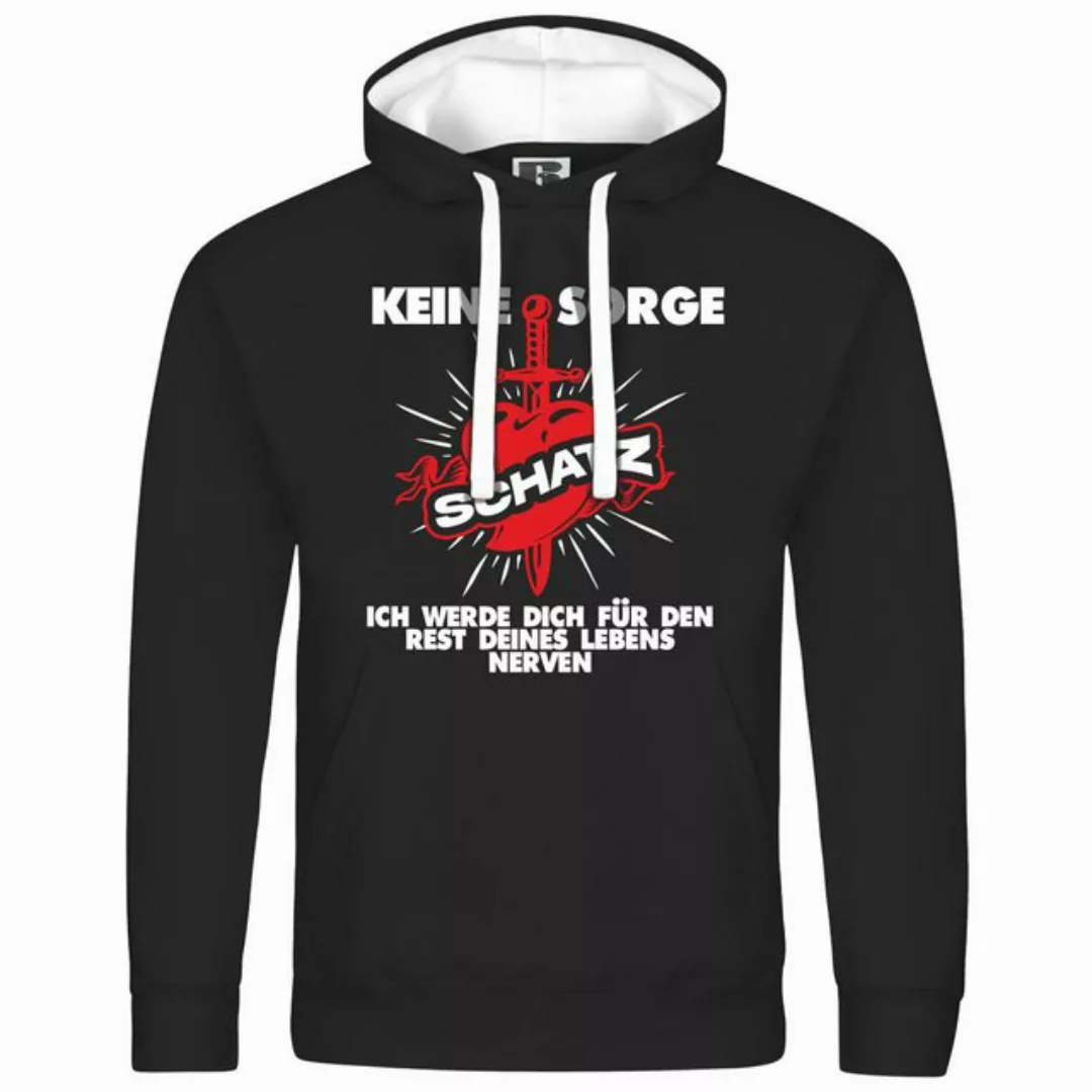 deinshirt Kapuzenpullover Herren Kapuzenpullover Keine Sorge Schatz Mit Pri günstig online kaufen