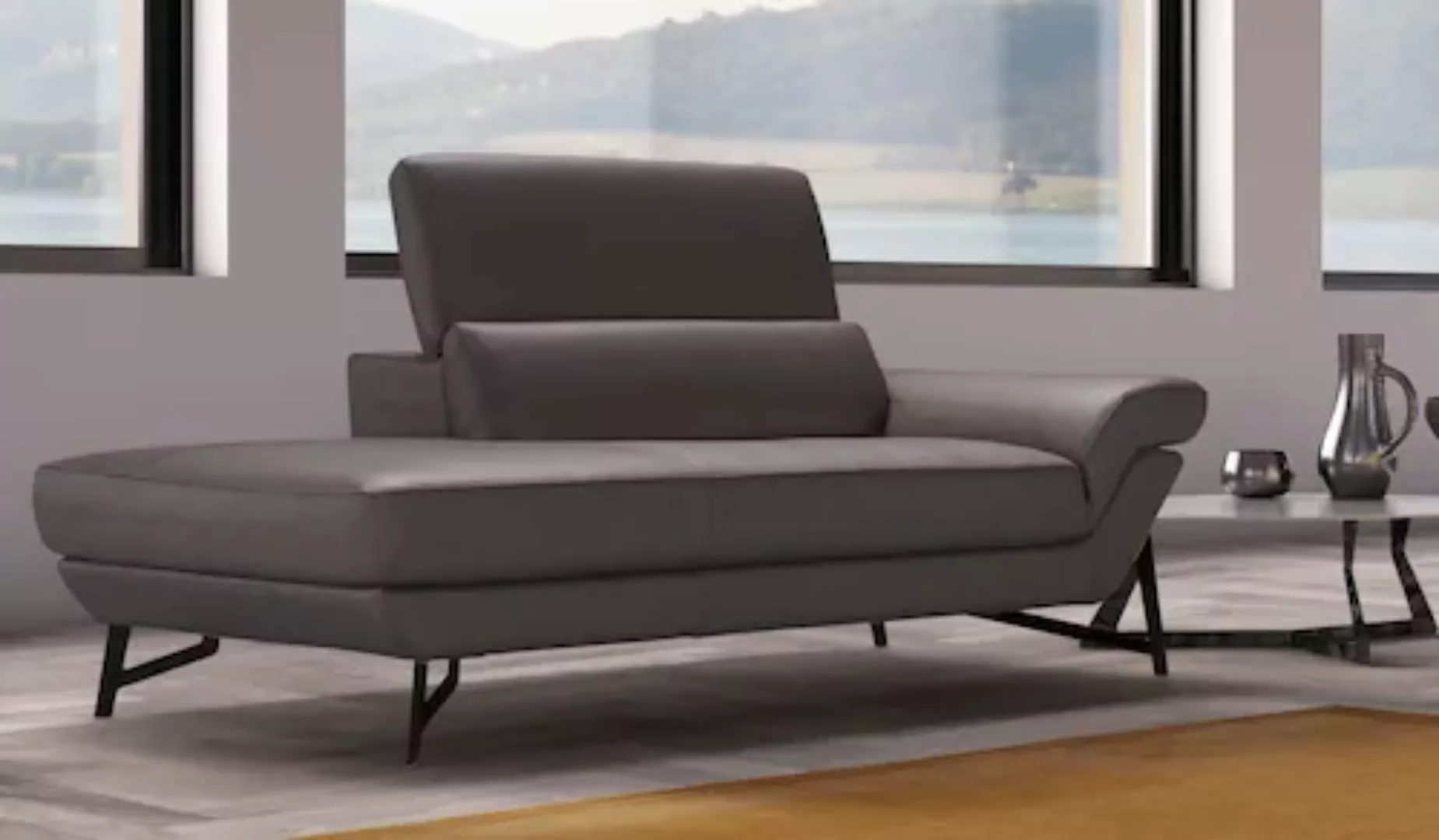 Egoitaliano Ottomane "Narcisa, Designsofa", mit verstellbarer Kopfstütze, S günstig online kaufen