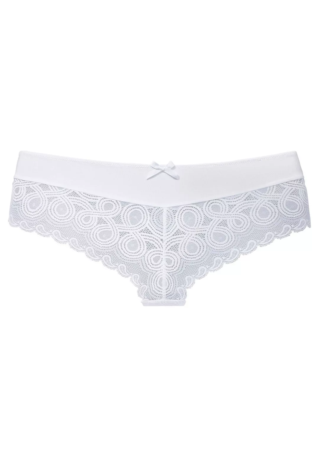 LASCANA Stringpanty, mit extravaganter Spitze und Zierschleife günstig online kaufen