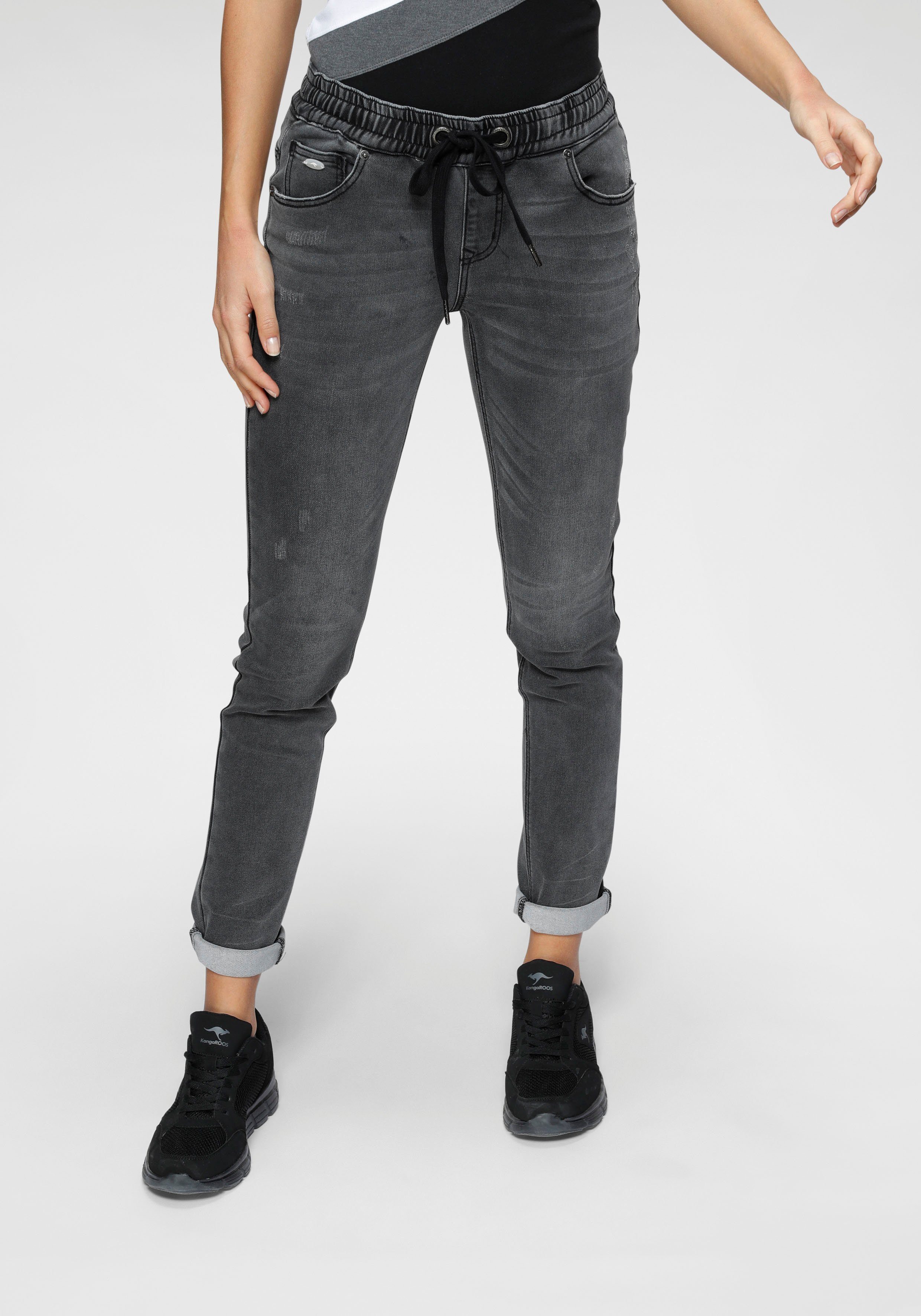KangaROOS Jogg Pants entspannte Passform, weite günstig online kaufen