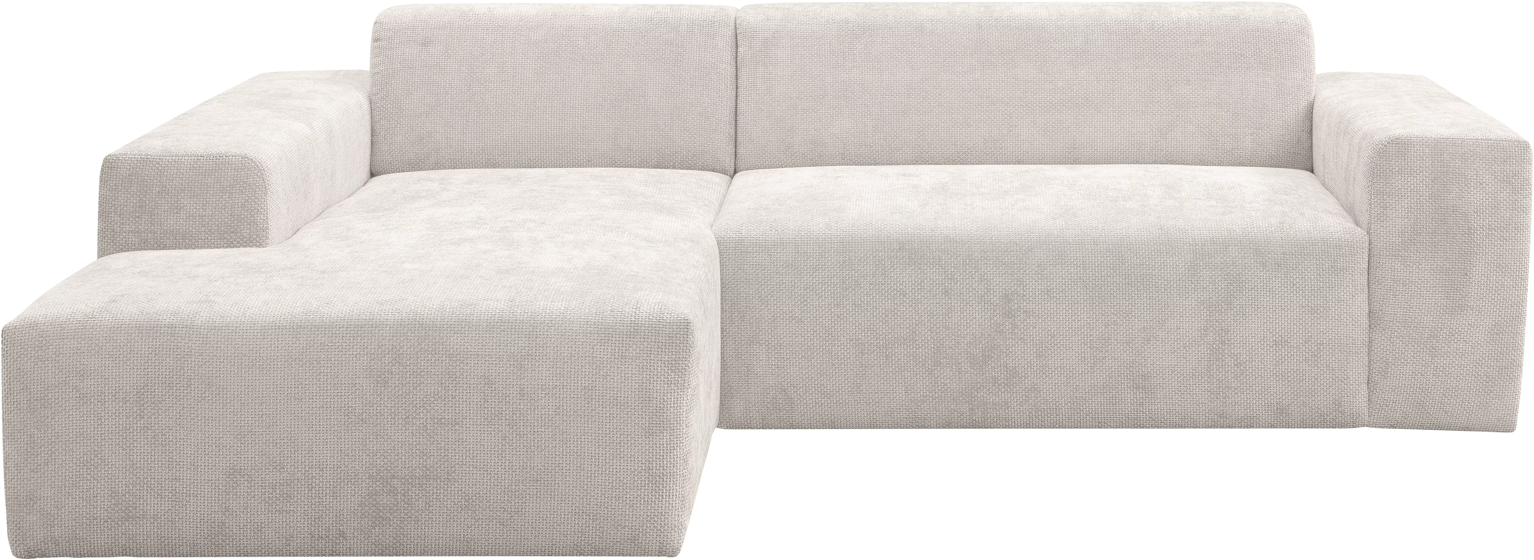 WERK2 Ecksofa "Zeus-L", Curvy Trend Ecksofa mit urbaner Optik günstig online kaufen