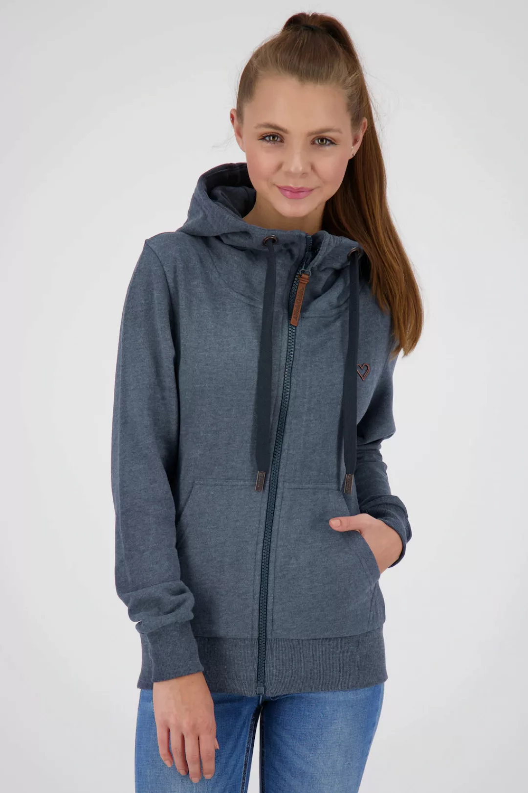 Alife & Kickin Kapuzensweatjacke "YasminAK A Hooded Sweat Jacket Damen" günstig online kaufen