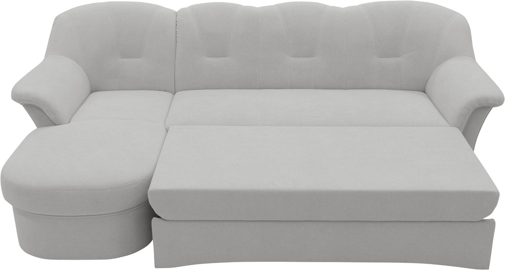 DOMO collection Ecksofa »Flores Schlafsofa, B/T/H: 233/142/86 cm, L-Form«, günstig online kaufen