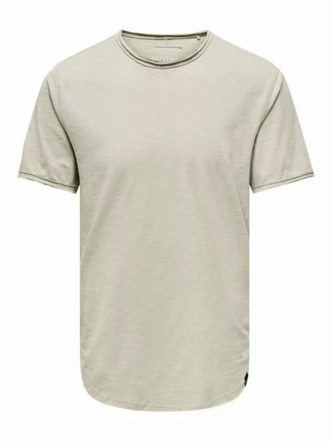 Only & Sons Herren Rundhals T-Shirt ONSBENNE LONGY - Regular Fit günstig online kaufen