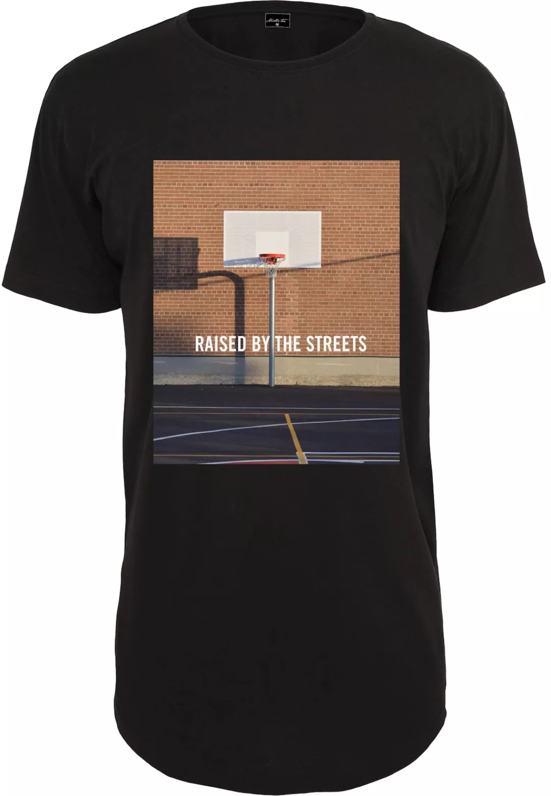 MisterTee T-Shirt "MisterTee Herren Raised By The Streets Tee" günstig online kaufen