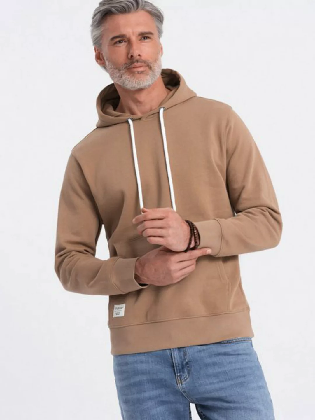 OMBRE Kapuzenpullover Herren Känguru-Sweatshirt mit Kapuze günstig online kaufen