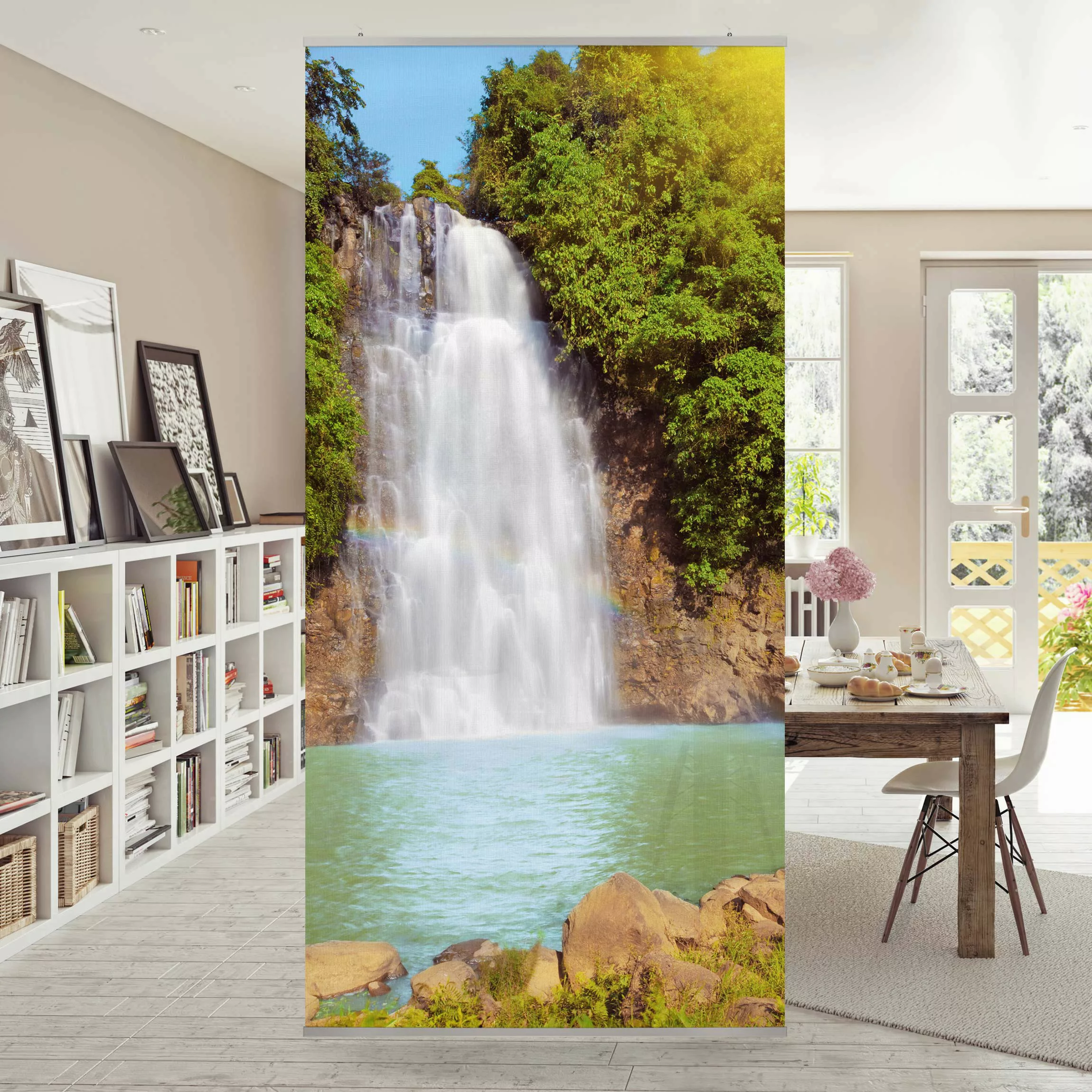Raumteiler Natur & Landschaften Wasserfall Romantik günstig online kaufen