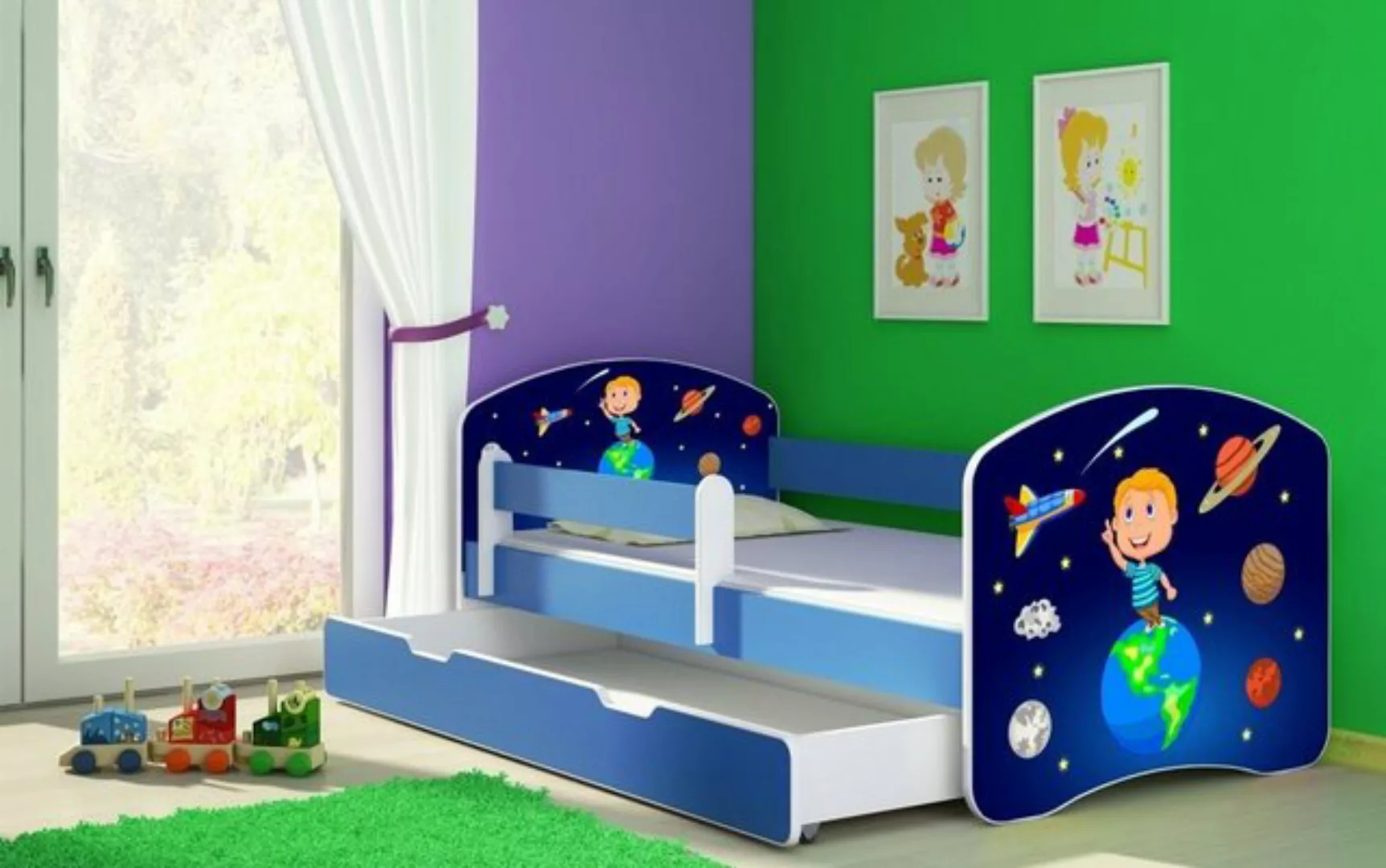 Luxusbetten24 Kinderbett Dream, mit verschiedenen Motiven günstig online kaufen