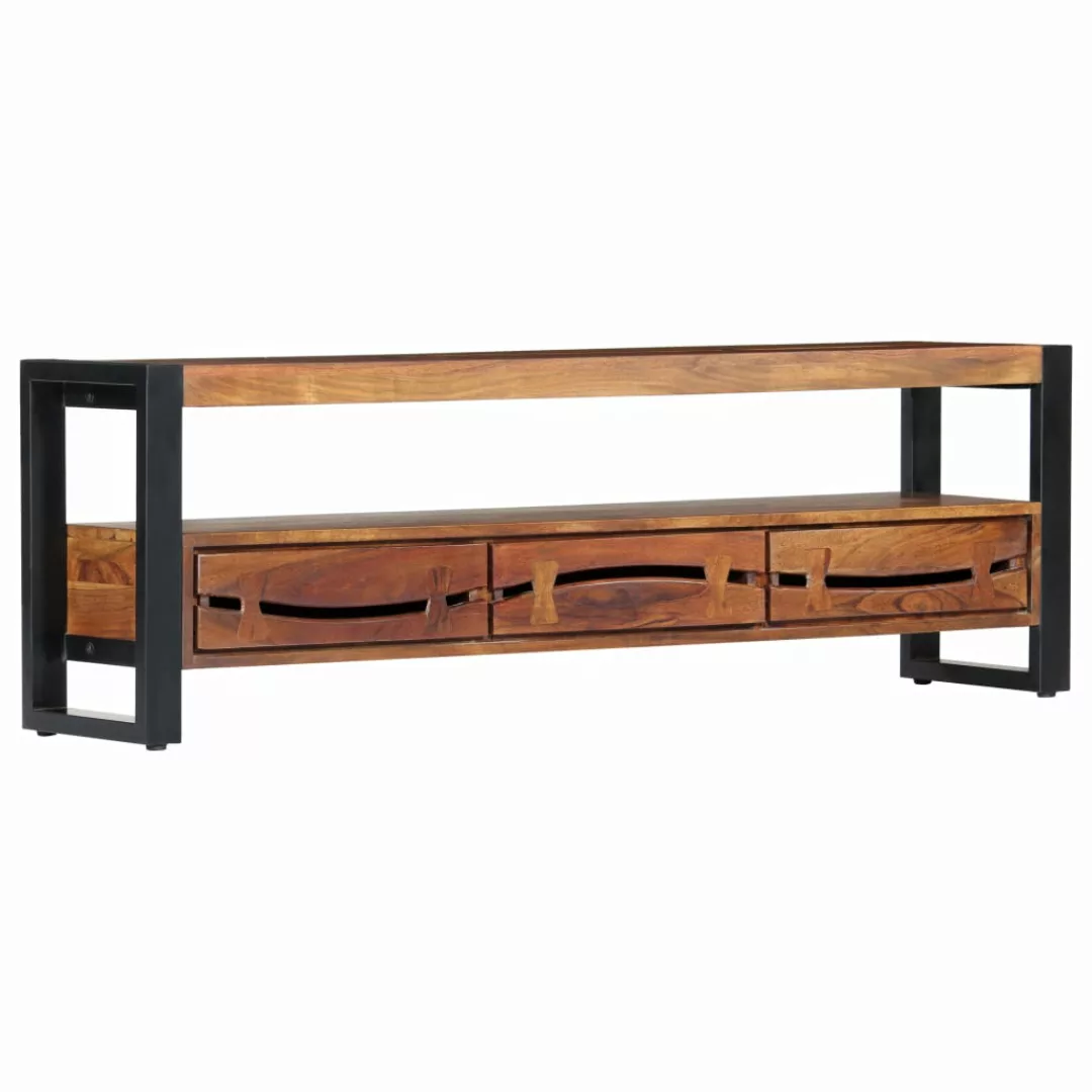 Tv-schrank 140×30×45 Cm Massivholz Akazie günstig online kaufen