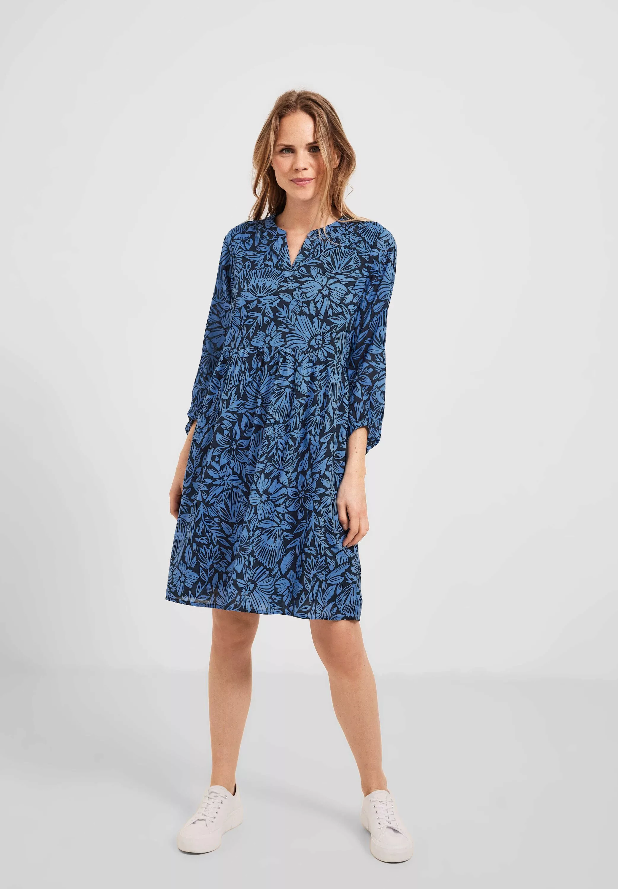 Cecil A-Linien-Kleid, mit allover Print günstig online kaufen