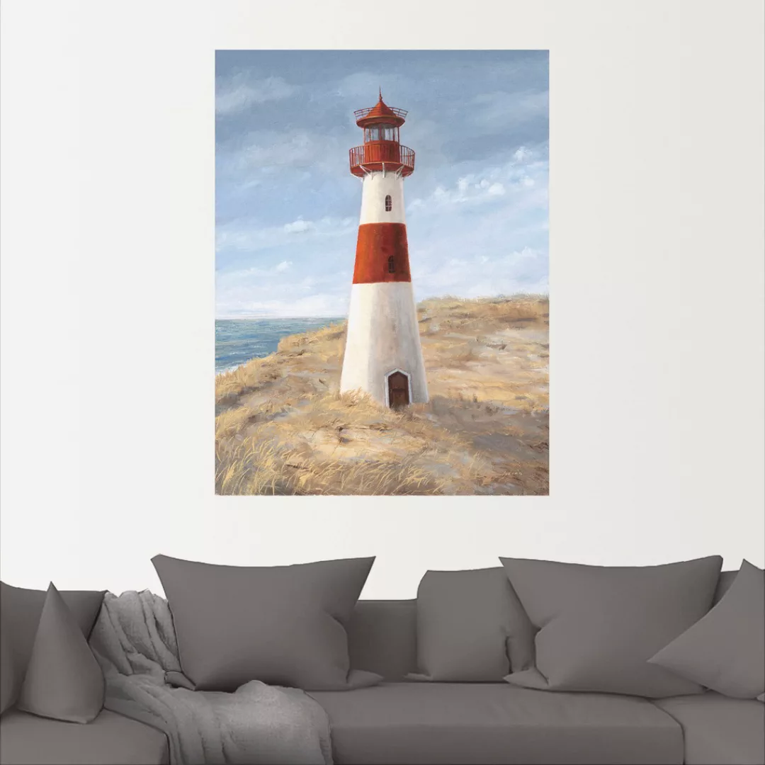Artland Wandbild "Leuchtturm I", Gebäude, (1 St.) günstig online kaufen