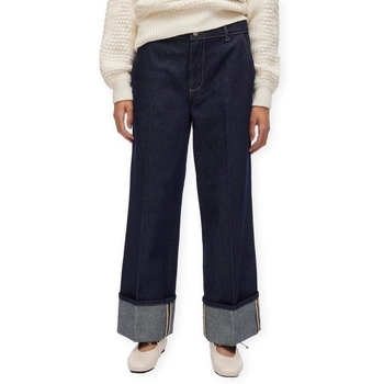 Rouge Edit  Straight Leg Jeans Martine RW Jeans - Dark Medium Blue Denim günstig online kaufen