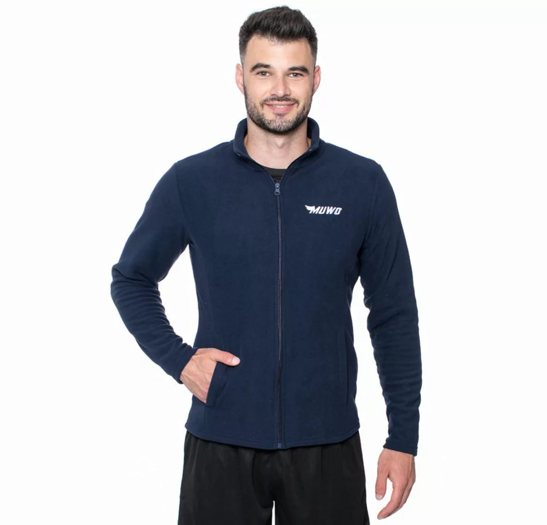 MUWO Fleecejacke S MW-3, MUWO "Acotango" Herren Fleecejacke navy günstig online kaufen