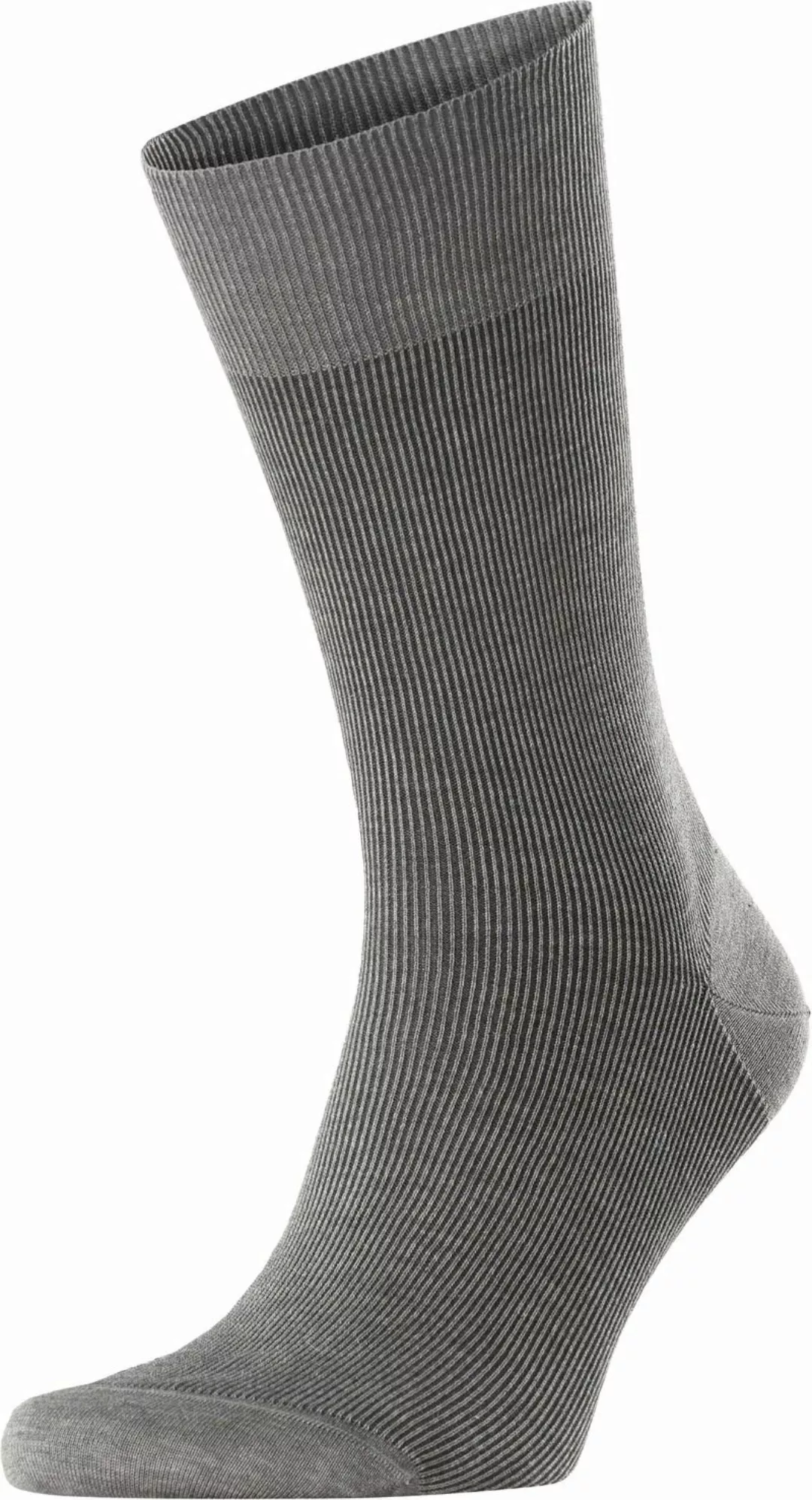 Falke Socke Fine Shadow Anthrazit - Größe 41-42 günstig online kaufen