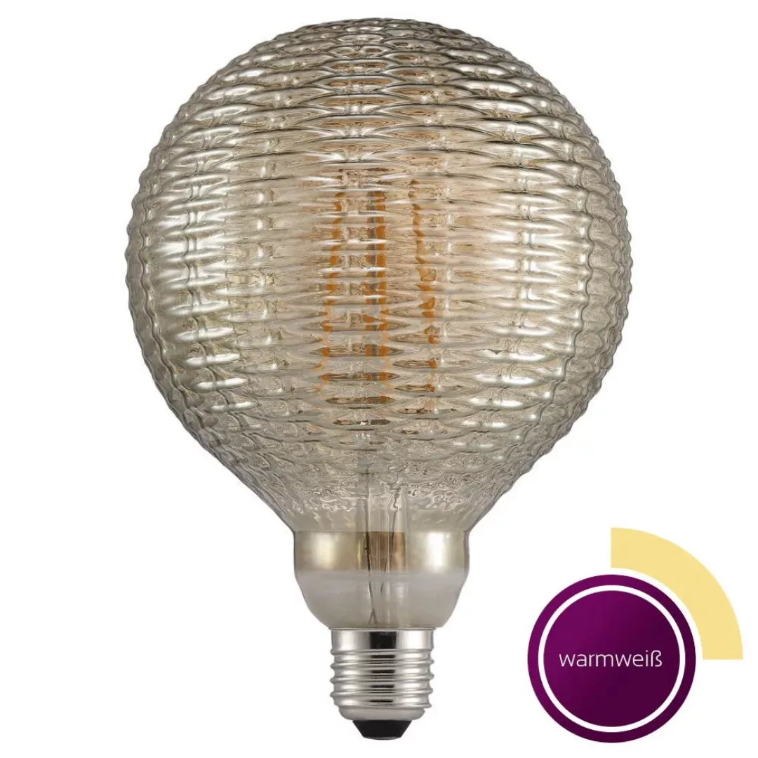 LED Filament Leuchtmittel Avra Bamboo, E27, 2W,130lm, rauchfarben günstig online kaufen