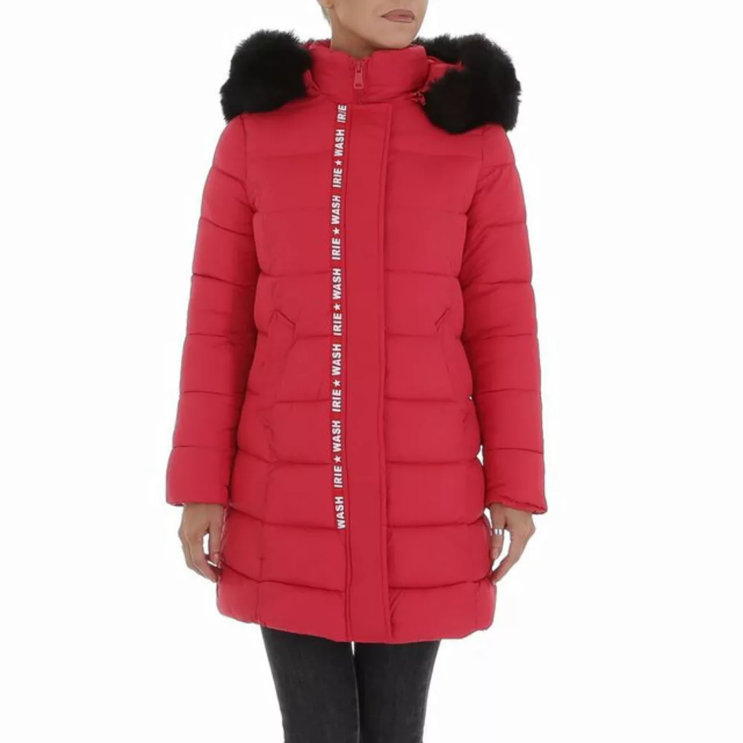 Ital-Design Winterjacke Damen Freizeit Kapuze (abnehmbar) Gefüttert Winterj günstig online kaufen