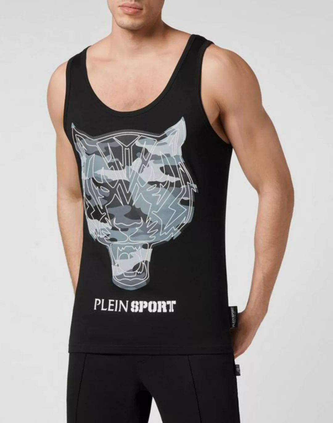 PLEIN SPORT T-Shirt "Tanktop Tiger" günstig online kaufen