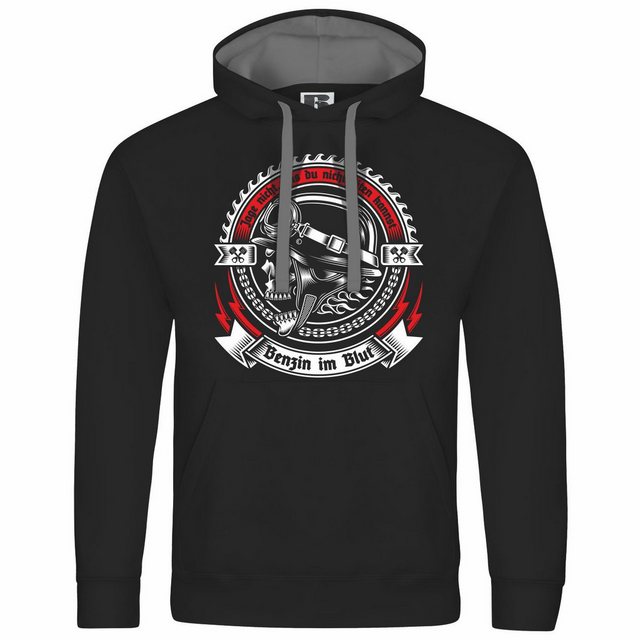 deinshirt Kapuzenpullover Herren Kapuzenpullover Benzin im Blut Mit Print M günstig online kaufen