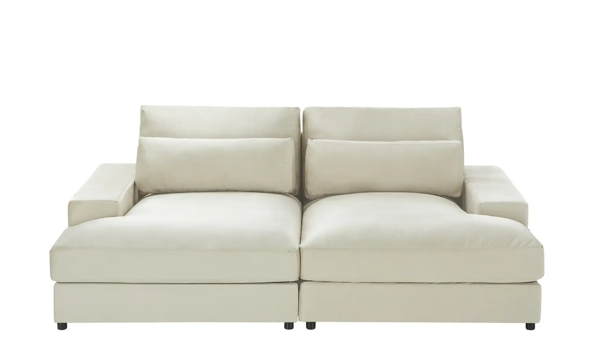 Lounge Sofa  Branna ¦ beige ¦ Maße (cm): B: 232 H: 88 T: 164 Polstermöbel > günstig online kaufen