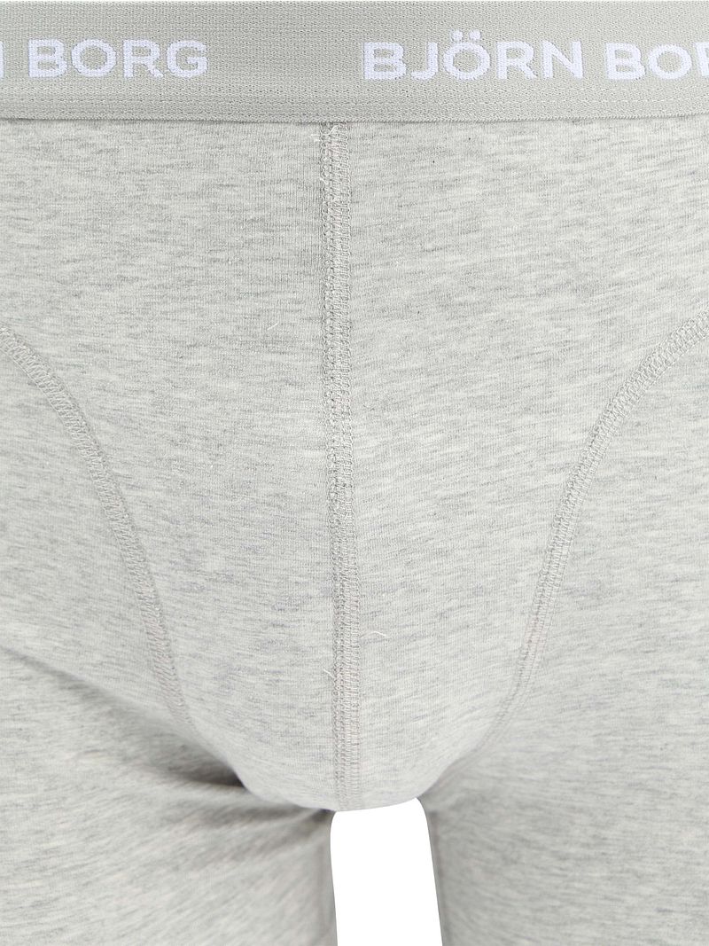 Bjorn Borg Boxers Cotton Stretch 5-Pack Blau grau - Größe S günstig online kaufen
