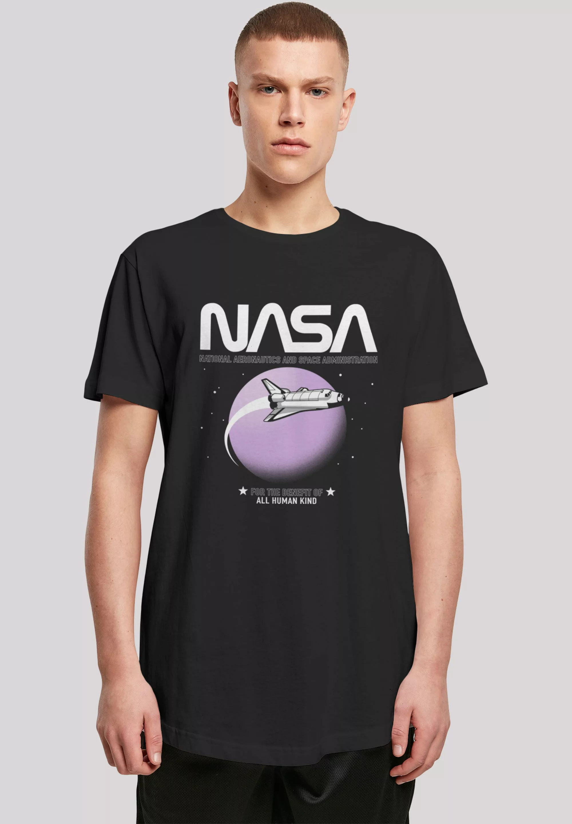 F4NT4STIC T-Shirt "NASA Shuttle Orbit", Print günstig online kaufen