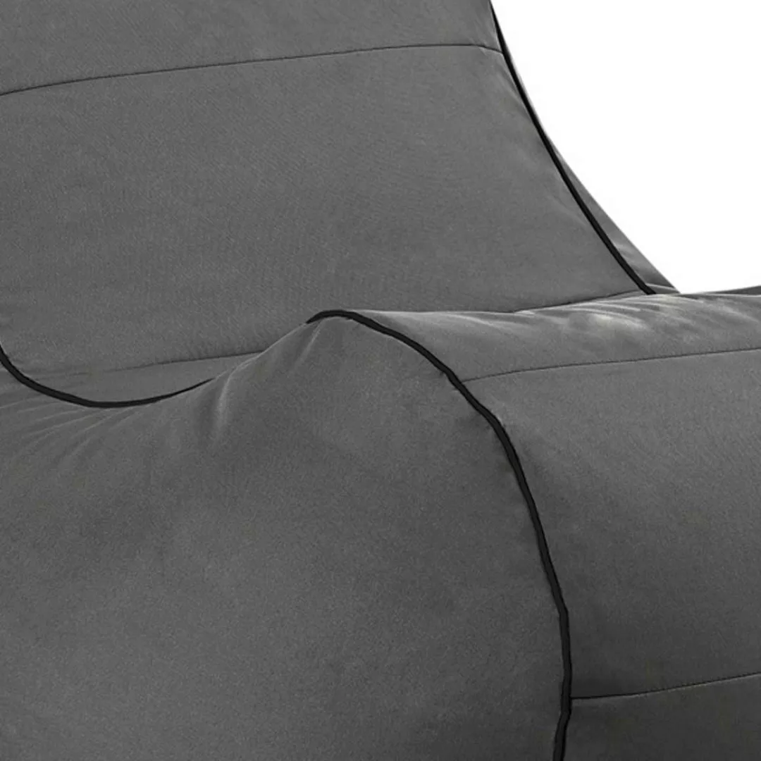 Sitzsack als Sessel Anthrazit günstig online kaufen