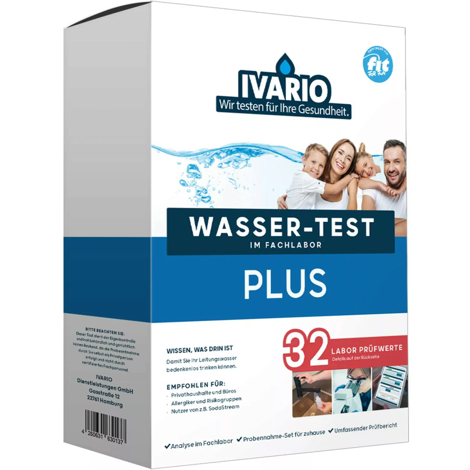 Ivario Wassertest Plus 32 Prüfwerte günstig online kaufen