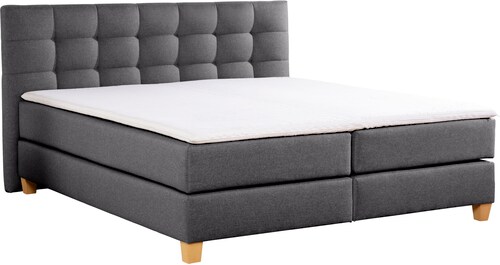Home affaire Boxspringbett »Moulay«, inkl. Topper, in Überlänge 220 cm, 3 H günstig online kaufen