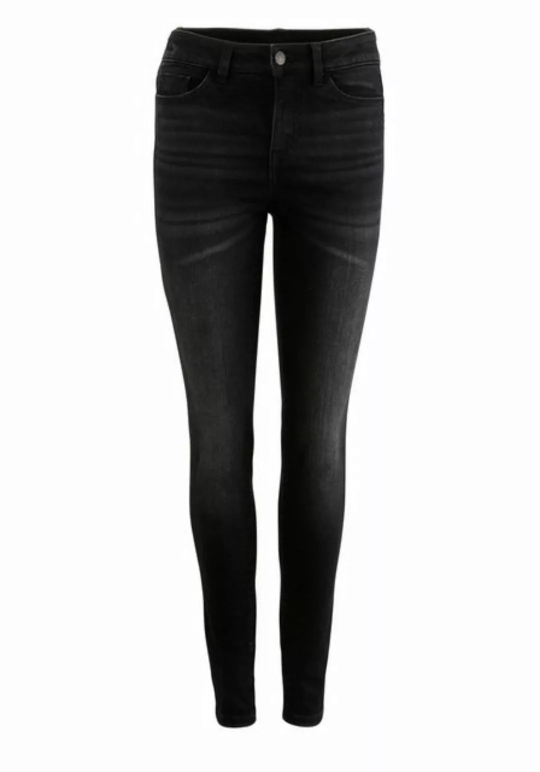 KangaROOS 5-Pocket-Jeans SUPER SKINNY HIGH RISE knöchellang, mit Used-Optik günstig online kaufen