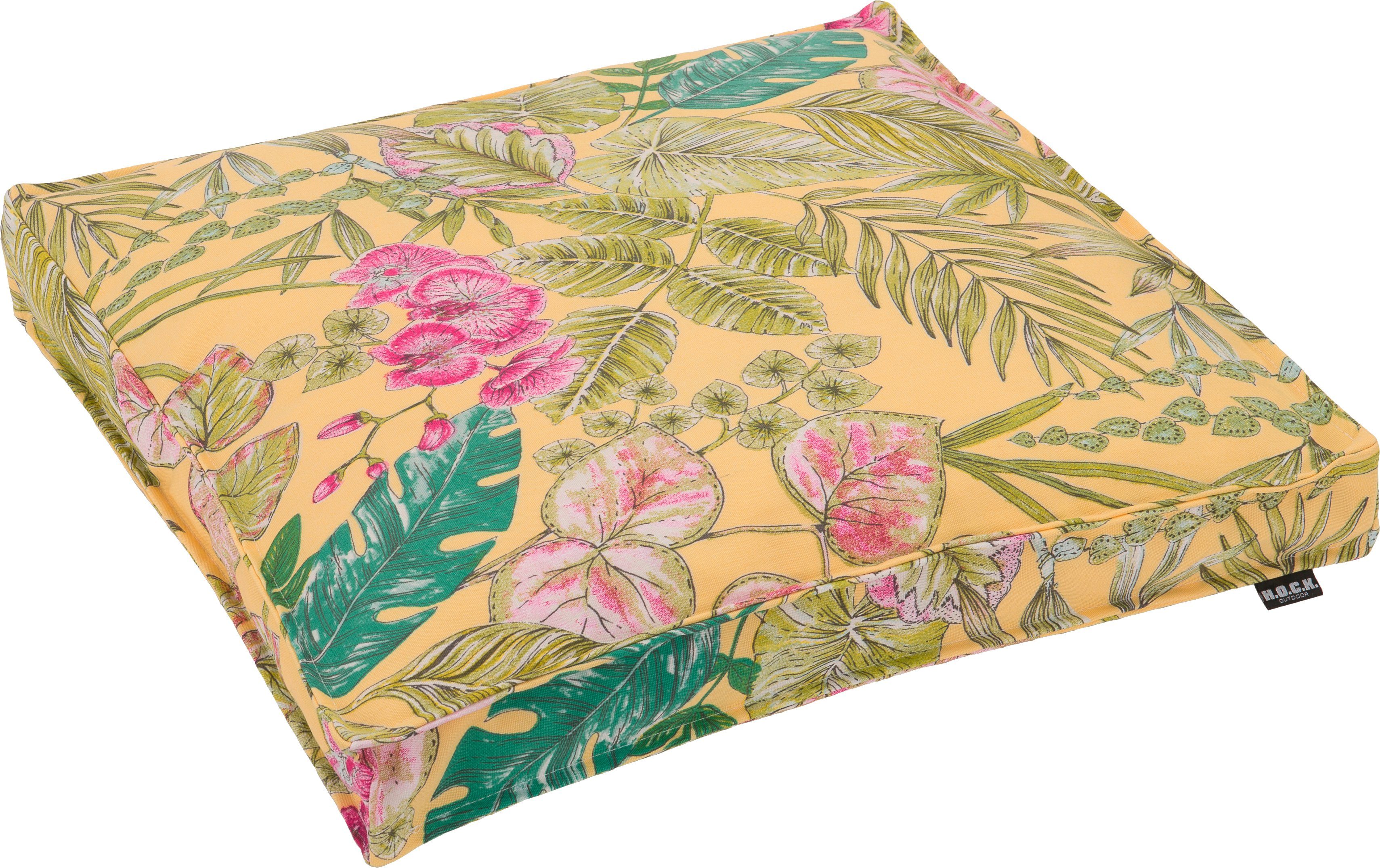 H.O.C.K. Sitzkissen "Eliza-Bouquet Outdoor Sitzkissen", Outdoor geeignet günstig online kaufen