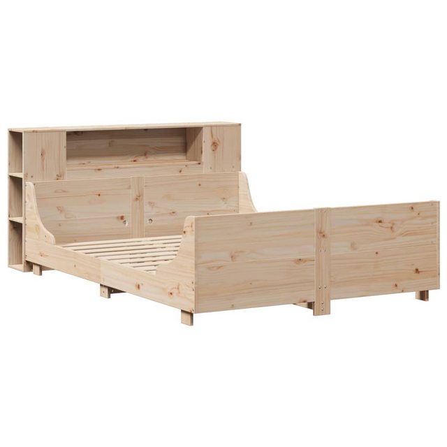 vidaXL Bett Massivholzbett ohne Matratze 150x200 cm Kiefernholz günstig online kaufen