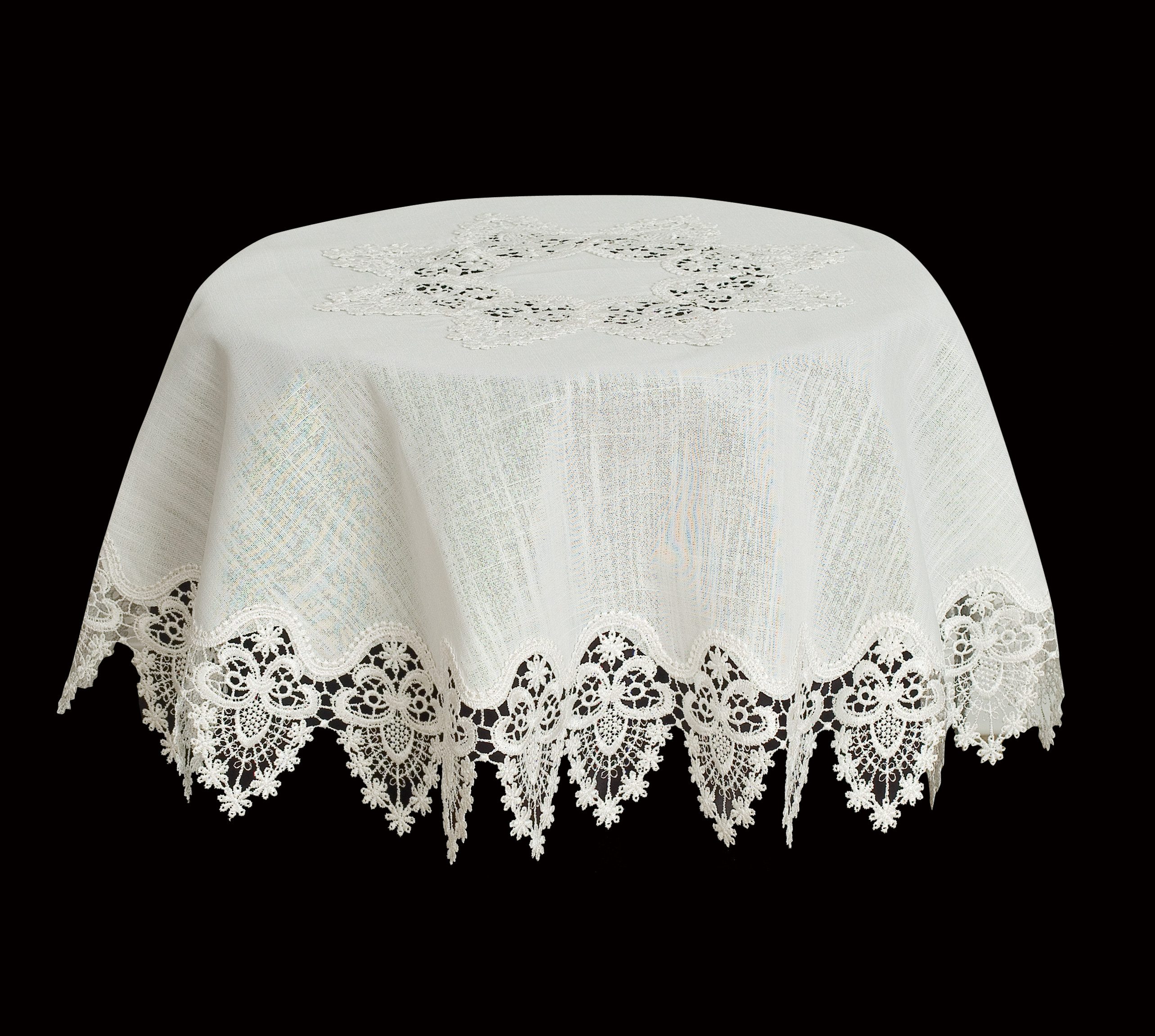 Brilliant Tischdecke Spitzeneinsatz / Mitteldecke / günstig online kaufen