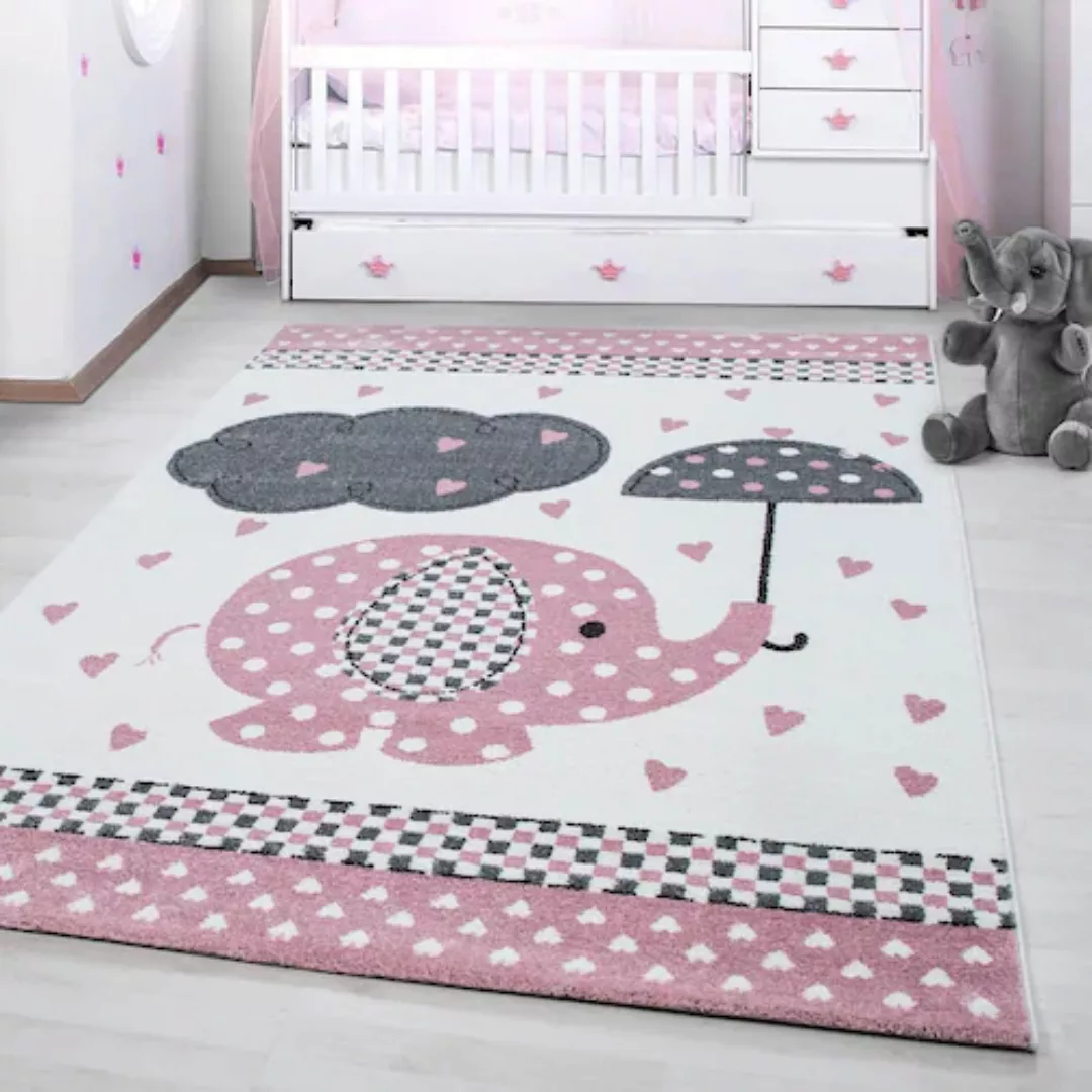 Ayyildiz Teppich KIDS pink D: ca. 120 cm günstig online kaufen