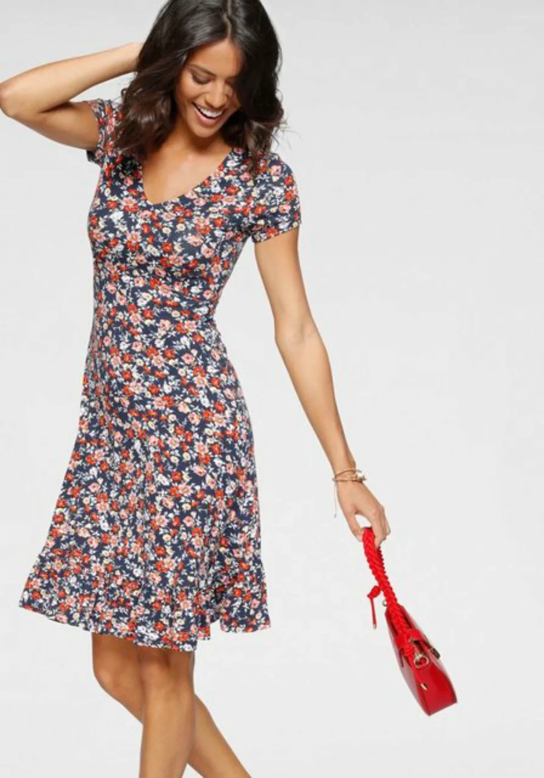 Laura Scott Sommerkleid aus weicher Viskose günstig online kaufen