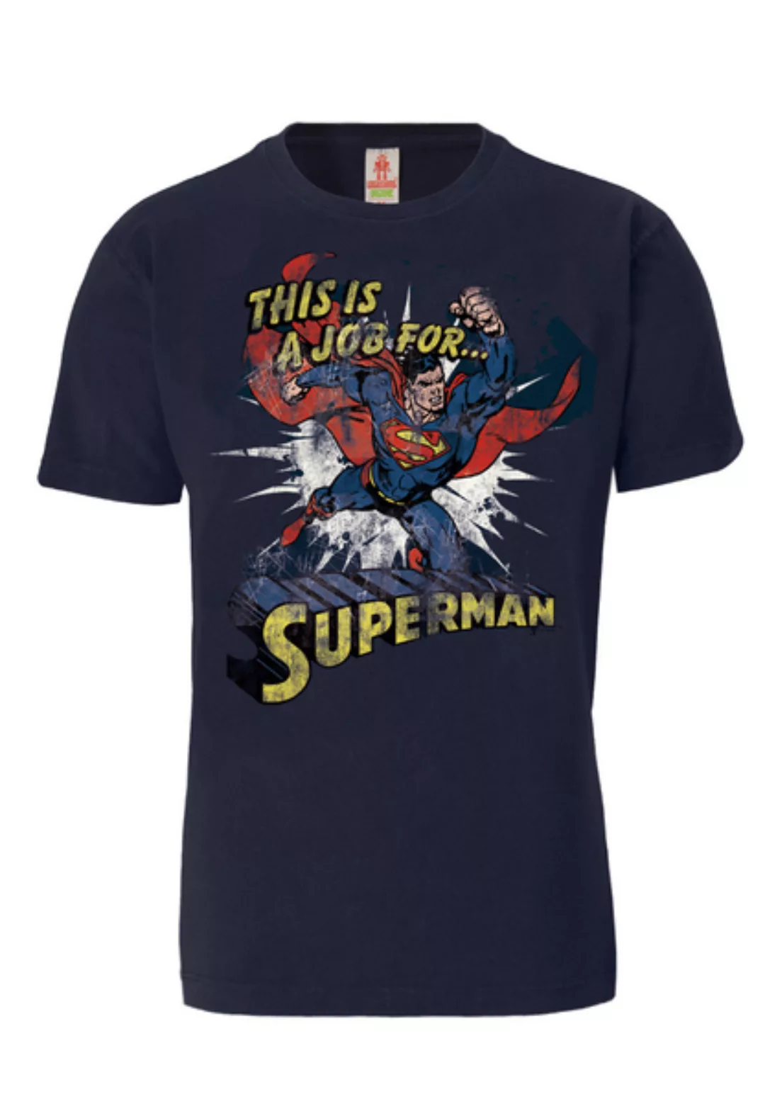 Logoshirt - Dc Comics - Superhero - Superman - Job - T-shirt Bio günstig online kaufen
