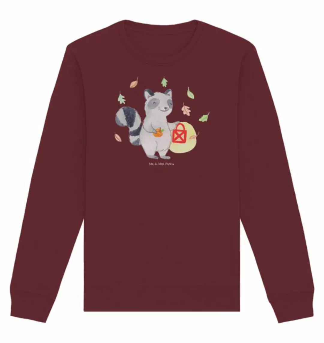 Mr. & Mrs. Panda Longpullover Größe XS Waschbär Laterne - Burgundy - Gesche günstig online kaufen